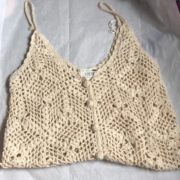 PacSun Tops - LA Hearts Sheer Knitted Tank